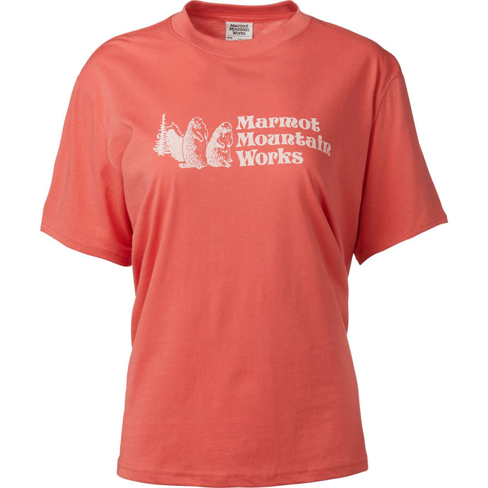 Marmot Womens Marmot Mountain Works Short Sleeve T Shirt