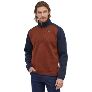 Patagonia Mens Better Sweater 1/4 Zip Fleece Pullover