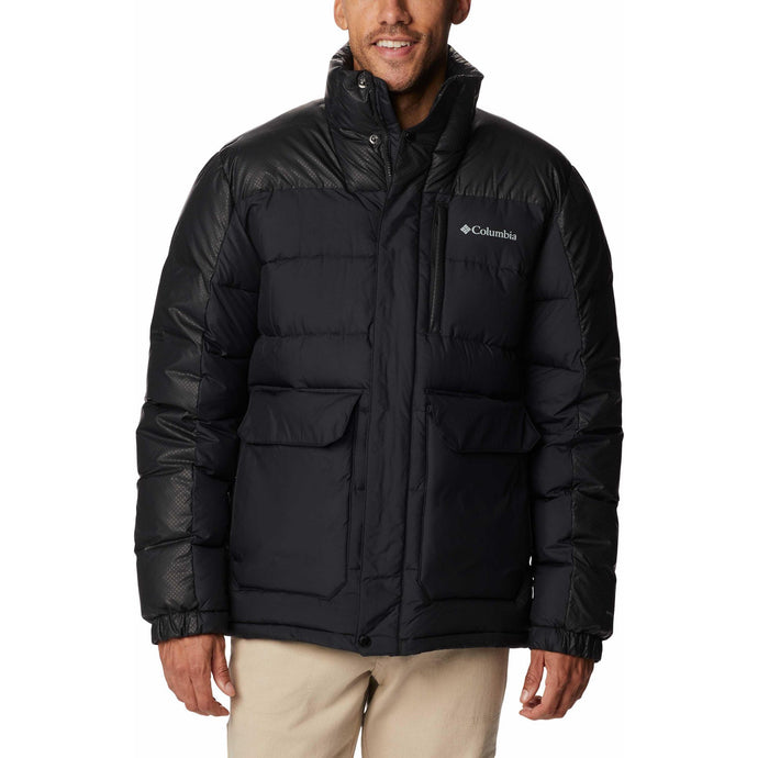 Columbia Mens Mineral Ridge Black Dot Jacket