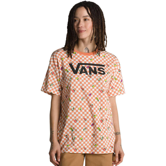 Vans Womens Fruit Checkerboard Oversized T Shirt