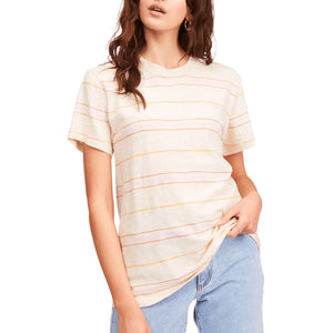 Billabong Womens Take A Trip Striped T Shirt