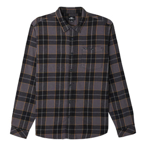 ONeill Boys Redmond Plaid Stretch Flannel Shirt