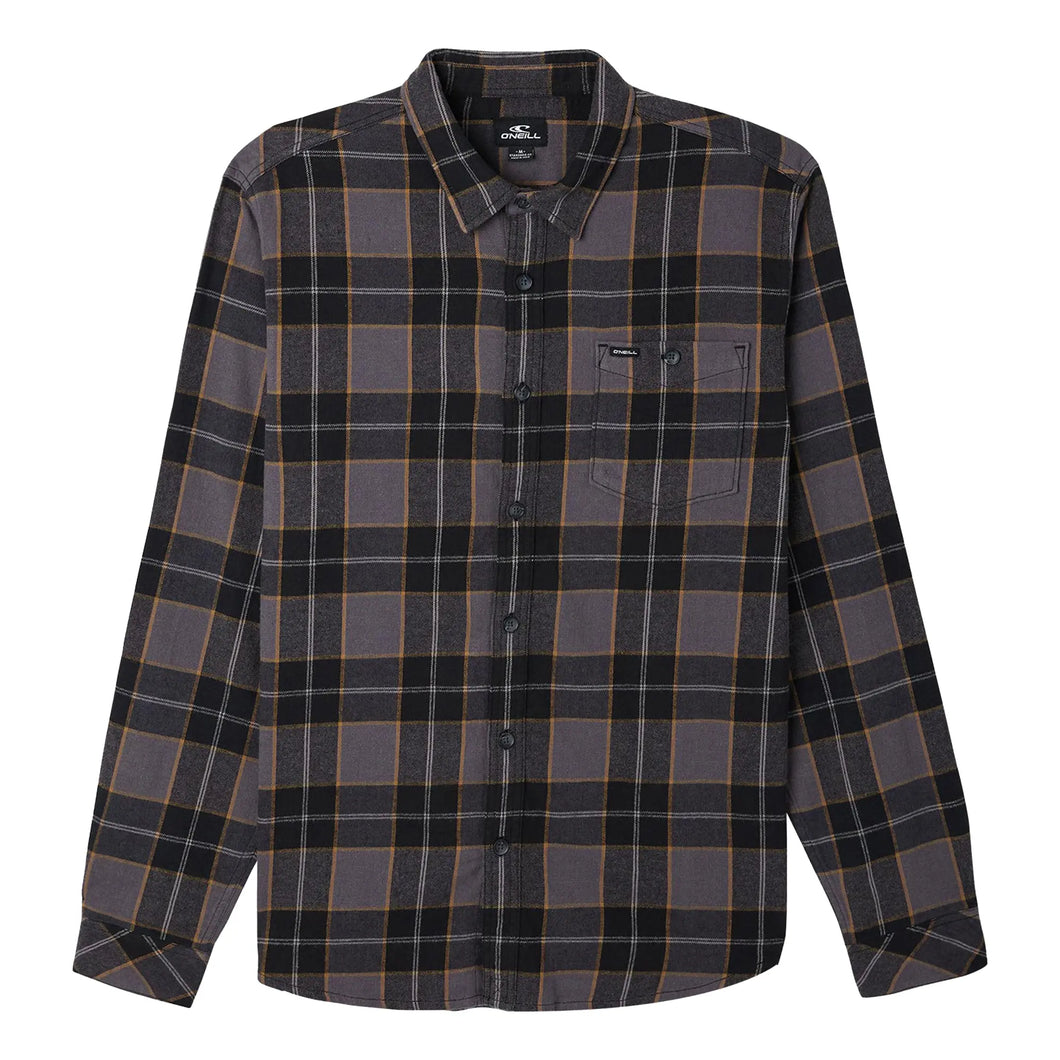 ONeill Boys Redmond Plaid Stretch Flannel Shirt