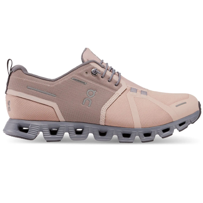 On Womens Cloud 5 Waterproof Running Shoes