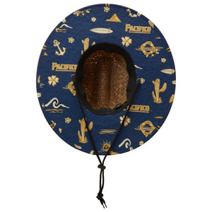 Quiksilver Mens Kick Back Straw Hat