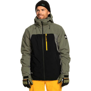 Quiksilver Mens Mission Plus Technical Snow Jacket