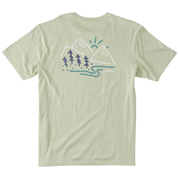 Billabong Mens Panorama Organic T Shirt