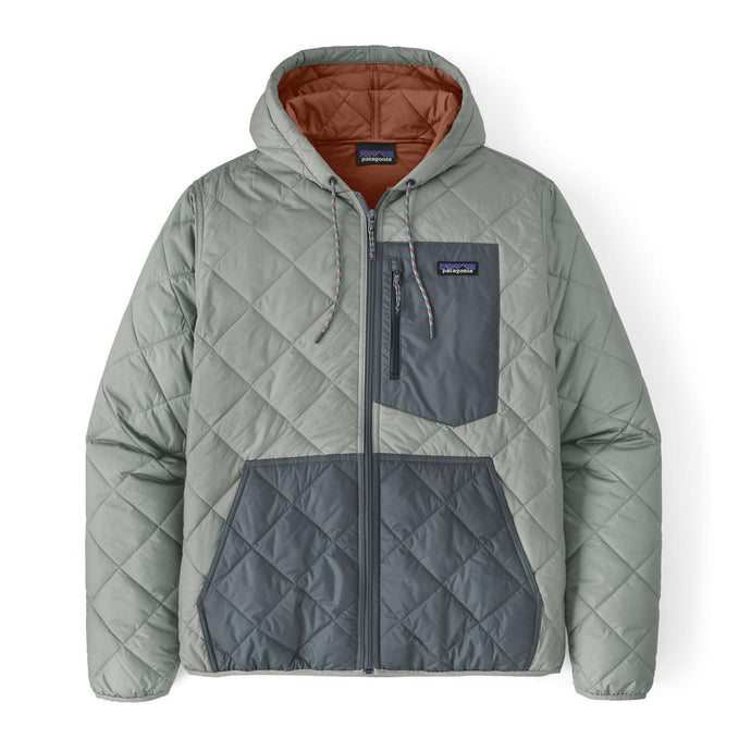 Patagonia Mens Diamond Quilted Bomber Hoodie