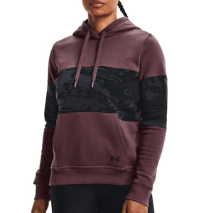 Under Armour Womens UA Rival Fleece Blocked Hoodie