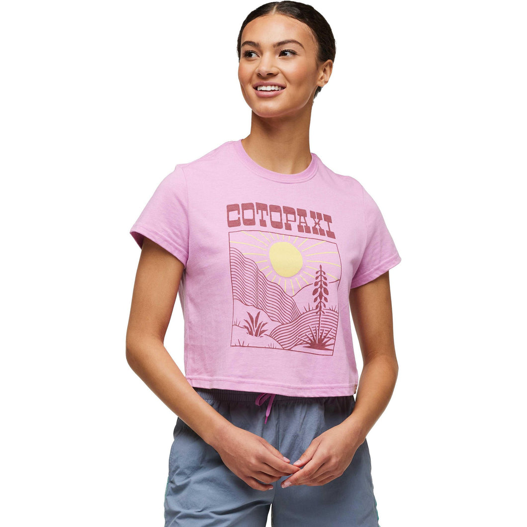 Cotopaxi Womens Wester Hills Organic Crop T Shirt