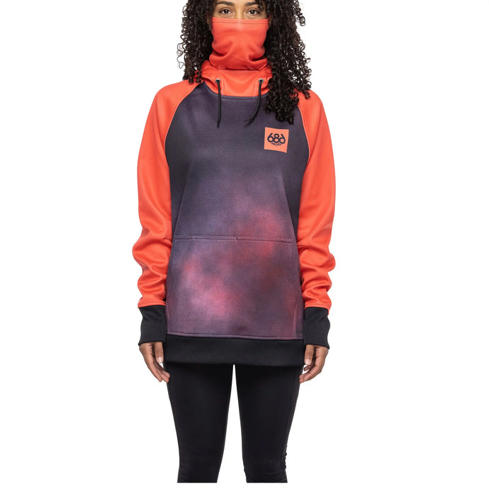 686 Womens W BONDED FLC PL/OVR HOODY