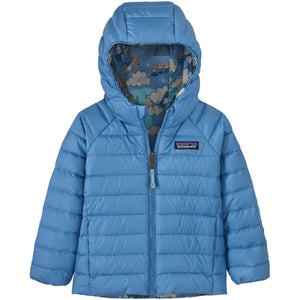 Patagonia Little Boys Reversible Down Sweater Hooded Jacket