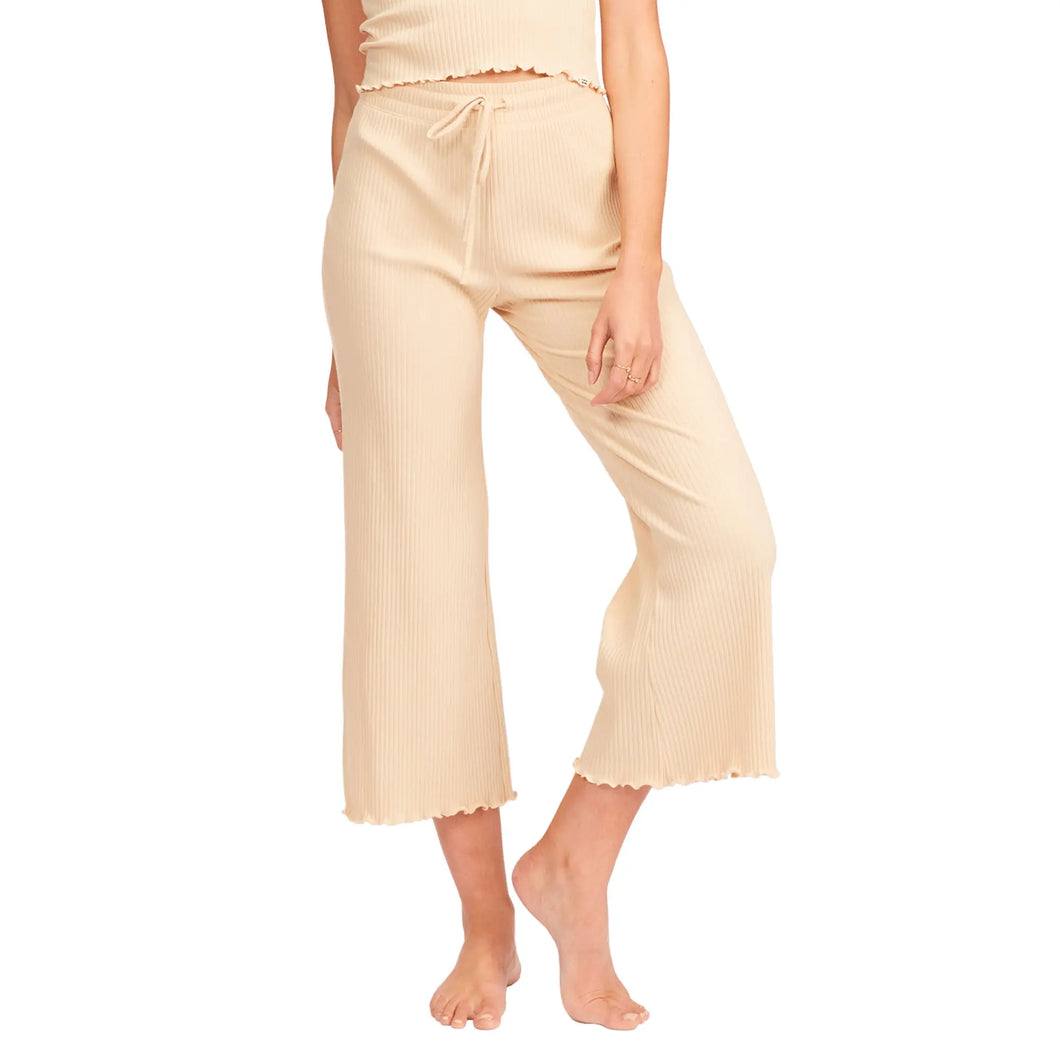 Billabong Womens Out And About High-Waisted Knit Pants