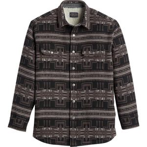 Pendleton Mens Harding Doublesoft Sherpa Lined Shirt Jacket