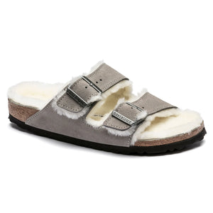 Birkenstock Womens Arizona Shearling Sandals