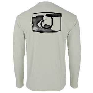 Avid Mens Exploded Camo Icon Pacifico Crew Shirt