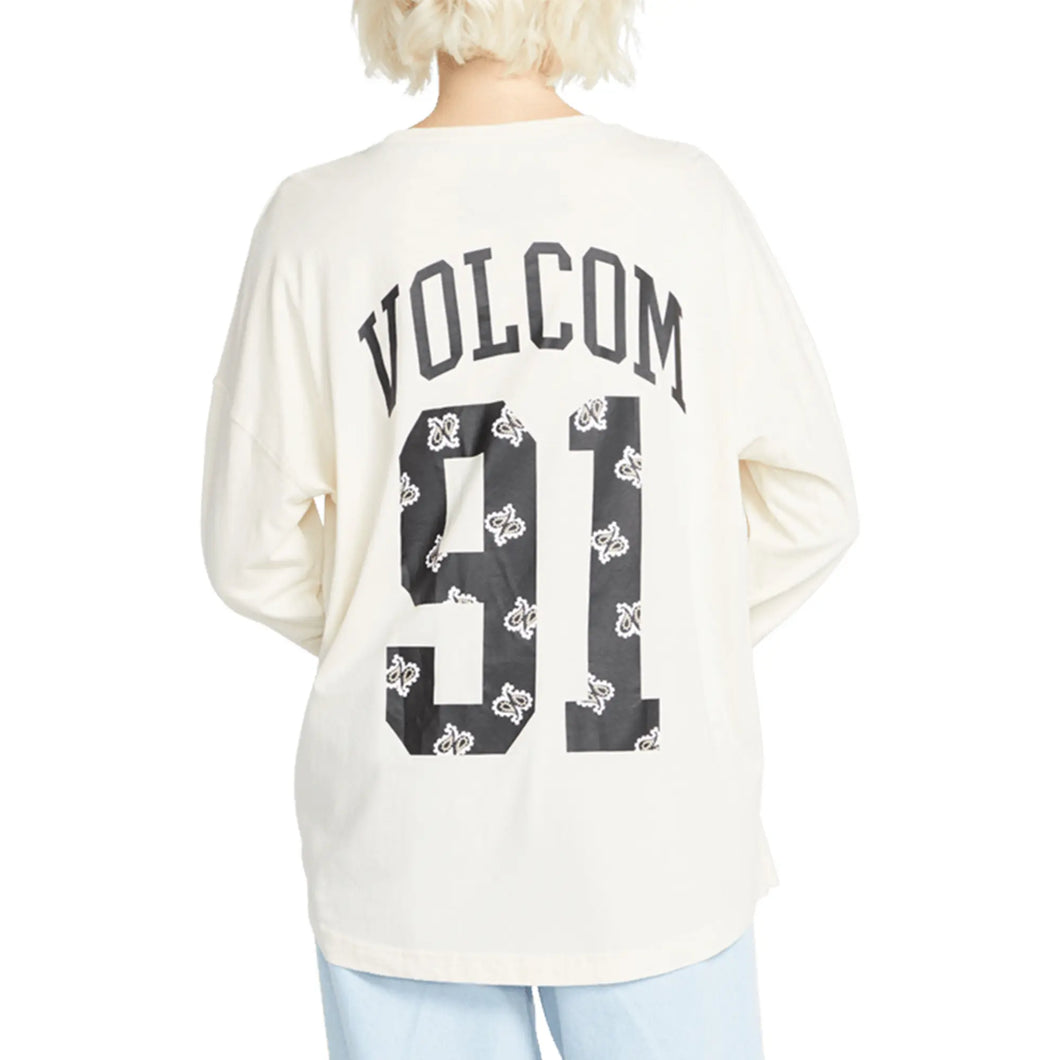 Volcom Womens Werkin Doubles Long Sleeve T Shirt