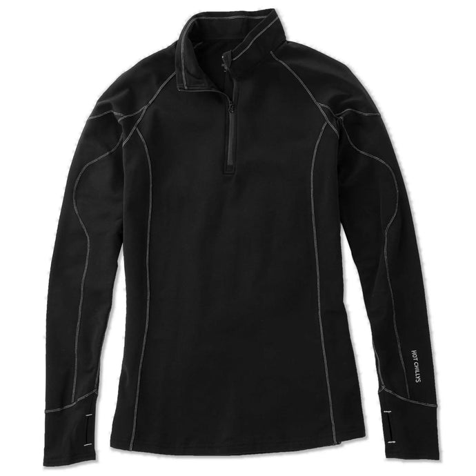 Hot Chillys Womens Micro-Elite XT Zip T-Neck