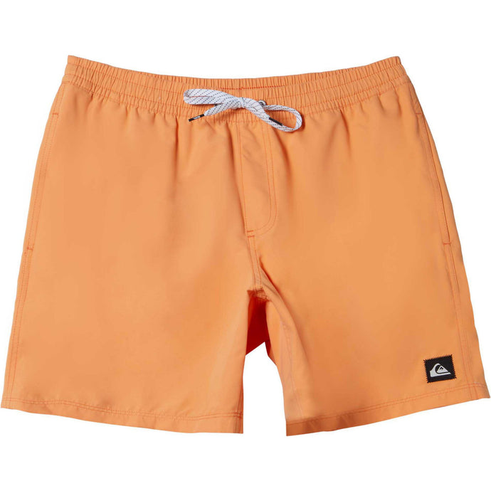 Quiksilver Mens Everyday Solid Volley 17 Inch Elastic Waist Shorts