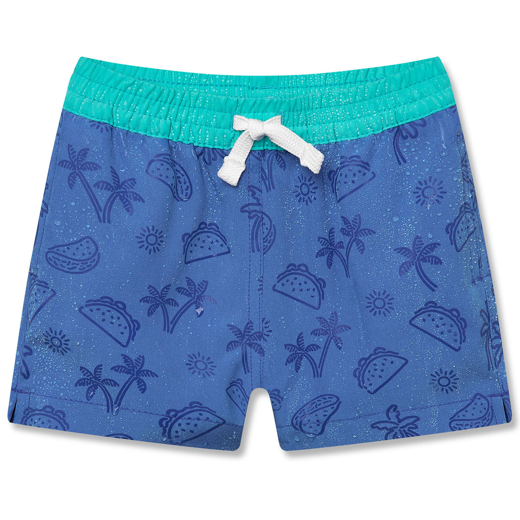 Chubbies Boys Little Taco Dips Swim Trunks