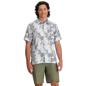 Royal Robbins Mens Comino Leaf Short Sleeve Shirt