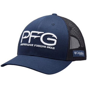 Columbia Mens PFG Mesh Snap Back Hook Ball Hat