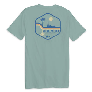 Fish Hippie Mens Steady Short Sleeve T Shirt