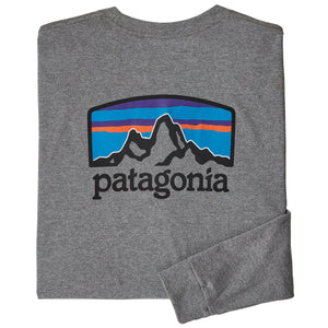 Patagonia Mens Fitz Roy Responsibili-Tee Long Sleeve Shirt